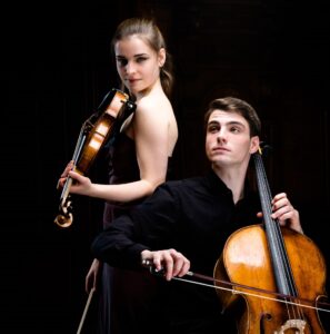 Charlotte (Violine) und Friedrich Thiele (Violoncello)