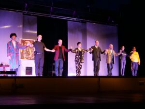 Großer Applaus für das Ensemble des Berliner Kriminal Theaters.